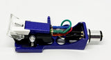 Headshell, Blue mount cartridge, needle, stylus