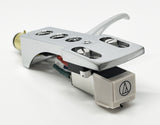 AT-3600 AUDIO TECHNICA CARTRIDGE MOUNTED ON HIGH QUALITY HS-CHROME