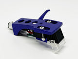 Headshell, Blue mount cartridge, needle, stylus