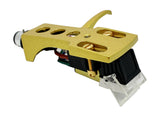 Gold Headshell, M7 Gold mount cartridge, needle, stylus
