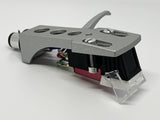 Silver Headshell, Red mount cartridge, needle, stylus