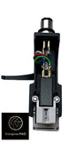 BLACK HEADSHELL, BLACK MOUNT M7SUB CARTRIDGE, NEEDLE, STYLUS