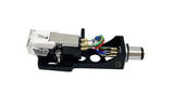 BLACK HEADSHELL, CHROME MOUNT M7SUB CARTRIDGE, NEEDLE, STYLUS