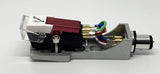 HS-SS HEADSHELL, RED MOUNT CARTRIDGE, NEEDLE, STYLUS