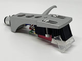 HS-SS HEADSHELL, RED MOUNT CARTRIDGE, NEEDLE, STYLUS
