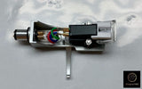 SILVER HEADSHELL, CHROME MOUNT M7SUB CARTRIDGE, NEEDLE, STYLUS