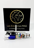 HSSS HEADSHELL, BLUE MOUNT M7SUB CARTRIDGE, NEEDLE, STYLUS