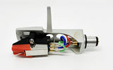 Silver Headshell, MG09 mount cartridge, needle, stylus