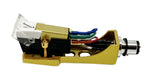 Gold Headshell, M7 Gold mount cartridge, needle, stylus