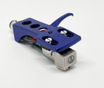 AT-3600 AUDIO TECHNICA CARTRIDGE MOUNTED ON HIGH QUALITY HS-BLUE